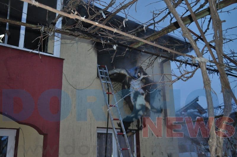 Incendiu la o casa de pe strada George Enescu din Dorohoi_11