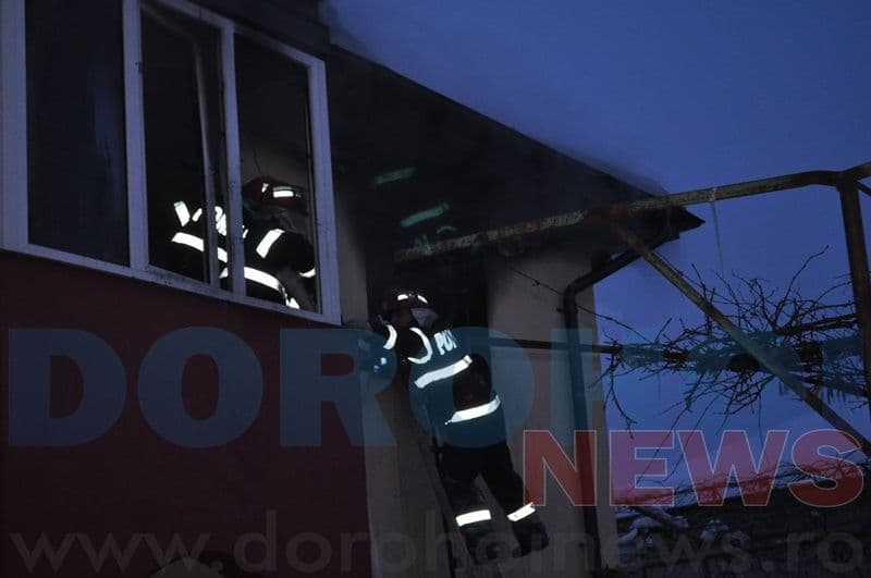 Incendiu la o casa de pe strada George Enescu din Dorohoi_14