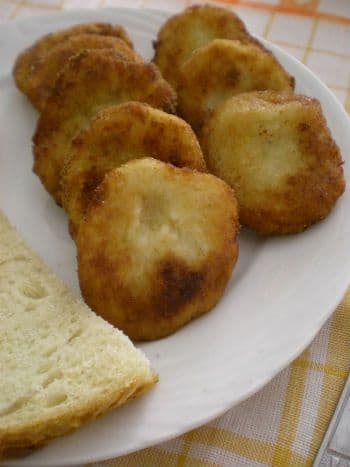 Chiftele cu cartofi si orez de post