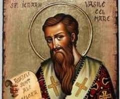 Prima zi a Anului Nou este patronată de Sfântul Vasile cel Mare