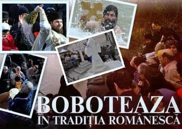 De Bobotează, fetele îşi visează alesul, iar bărbaţii se întrec să scoată crucea din apă