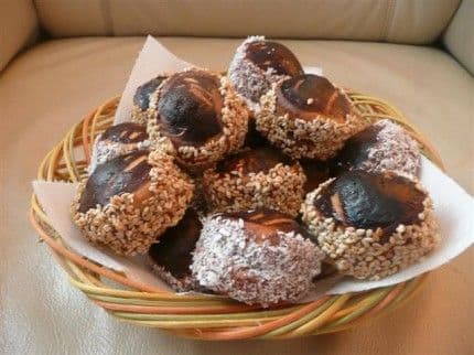 Biscuiți cu susan și nucă de cocos