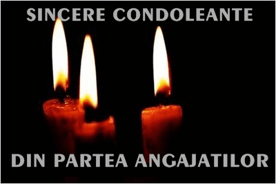 Sincere condoleanțe! Colectivele de la Cosmote şi Orange