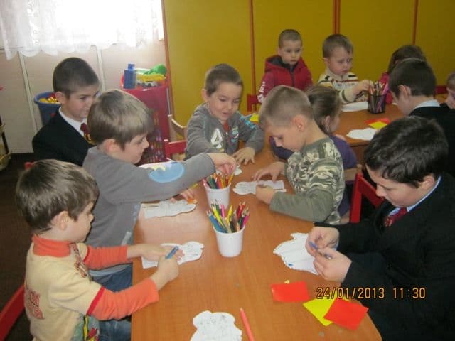 Ziua Unirii sărbătorită la Grădiniţa nr.6 Dorohoi - FOTO