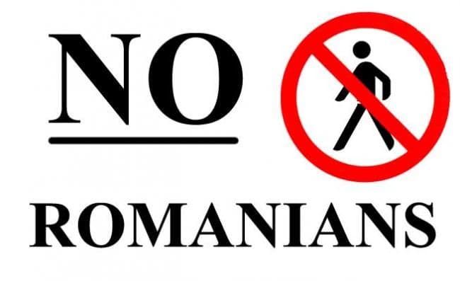 Avertisment în Marea Britanie: Românii şi bulgarii să stea departe de oraşul nostru!
