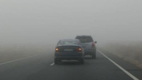 Cod galben de ceaţă în Moldova şi Transilvania. Porturile sunt închise