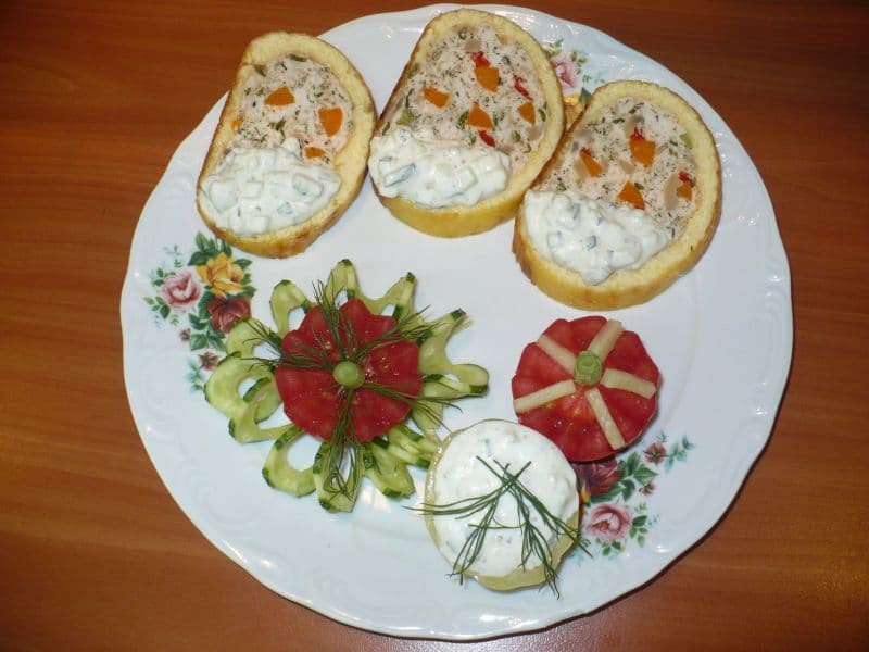 Ruladă din piept de pui