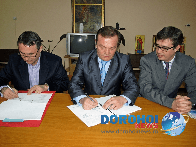 Eveniment deosebit de important pentru dezvoltarea  municipiului Dorohoi. Contract de 8 milioane de euro semnat de Victor Construct și Primărie