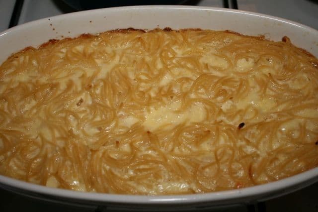 Budincă de macaroane