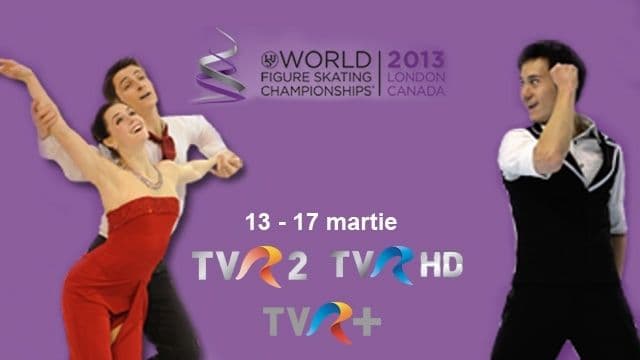 Campionatul Mondial de Patinaj Artistic 2013: program și transmisiuni