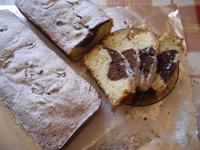 Chec cu cacao și nuci