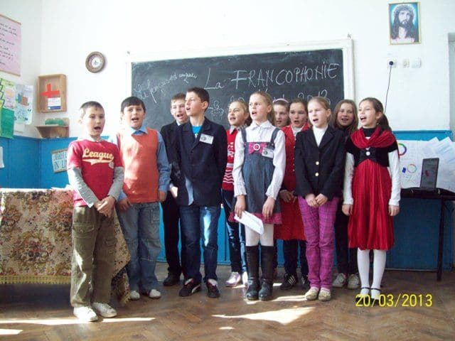 Ziua Francofoniei la Şcoala Gimnazială „Dimitrie Romanescu” din Dorohoi - FOTO