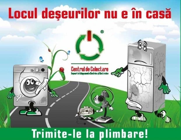 Liceul „Regina Maria” Dorohoi vă amintește că „Locul deșeurilor nu este în casă, trimite-le la plimbare!”  