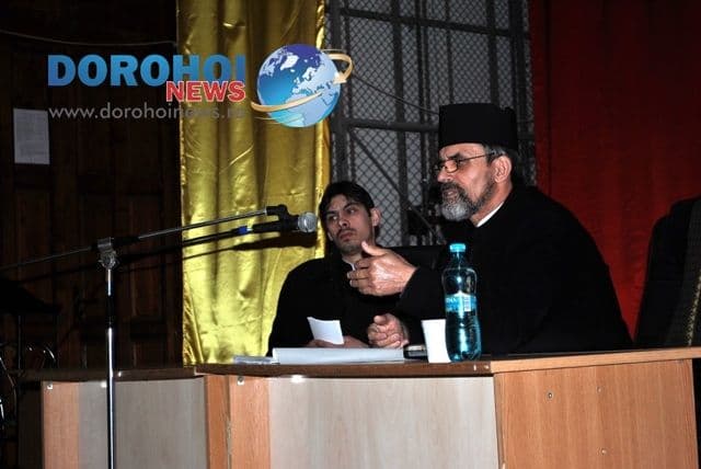 Despătimirea minţii şi a gândurilor şi înduhovnicirea lor - Conferință duhovnicească la Sala Teatrului Dorohoi