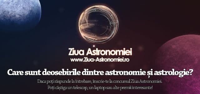 ASUR lansează a IV-a ediţie a concursului online „Ziua Astronomiei”