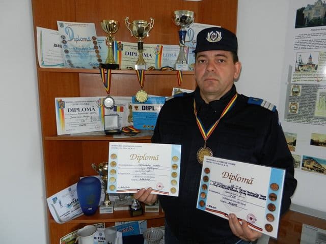Jandarm botoșănean clasat pe locul III la Campionatului de Tir al Ministerului Afacerilor Interne