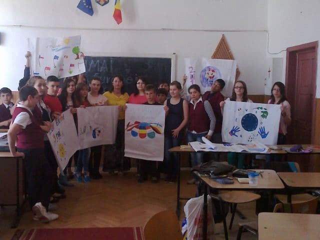 9 Mai la Şcoala Gimnazială „Al.I.Cuza” Dorohoi
