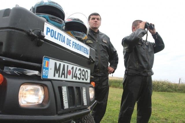 Migranți ilegali reținuți de polițiștii de frontieră dorohoieni