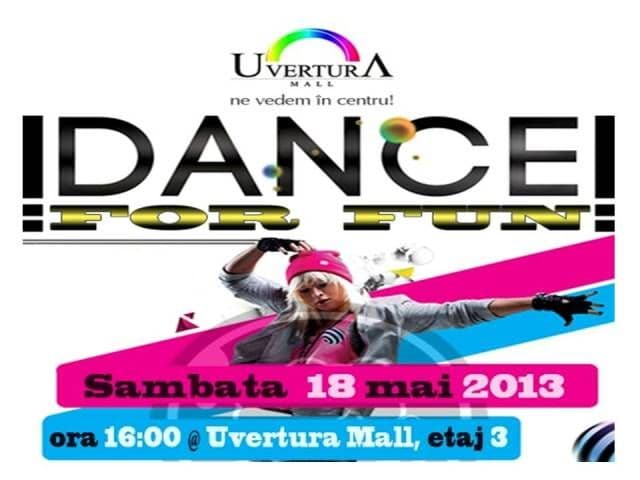 Concurs de dans la Uvertura Mall, sambata 18 Mai 2013