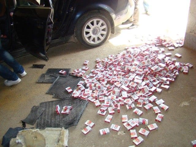 Cercetată în stare de reţinere, pentru săvârşirea infracţiunii de contrabandă calificată 