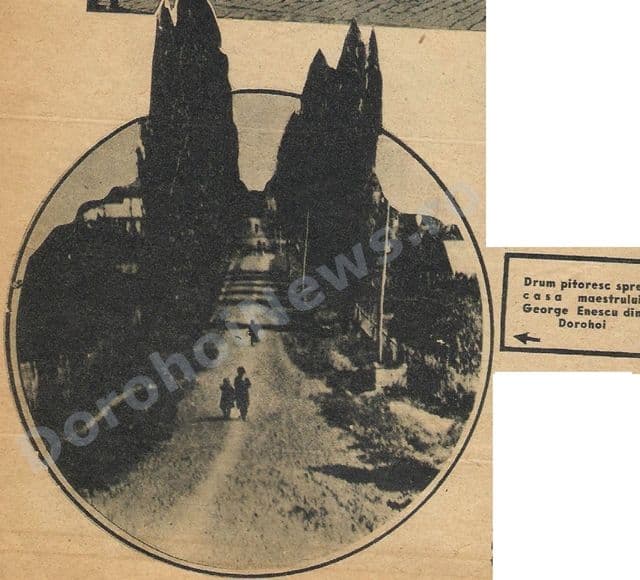 Dorohoi - File de istorie: Strada George Enescu - FOTO