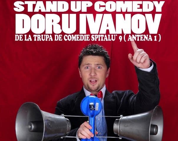 Vibes Club Dorohoi organizează un show de STAND UP COMEDY!. Invitat special Doru Ivanov!