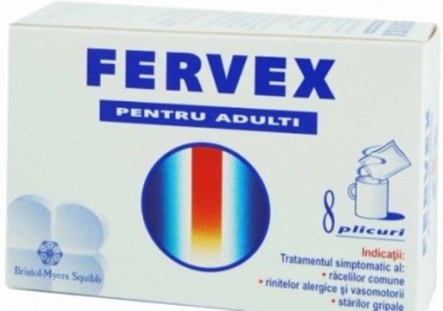 ATENȚIE ! Fervex, retras de pe piață, în urma unor probleme găsite la unul dintre sortimente