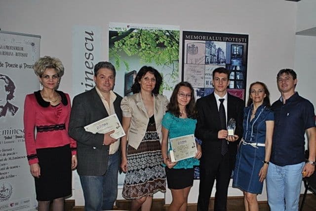 Peregrini, cu doi dorohoieni, premiaţi, în „Ţinutul Eminescu” - FOTO