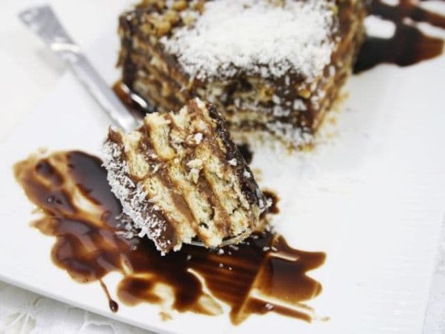 Tort de biscuiți cu ciocolată