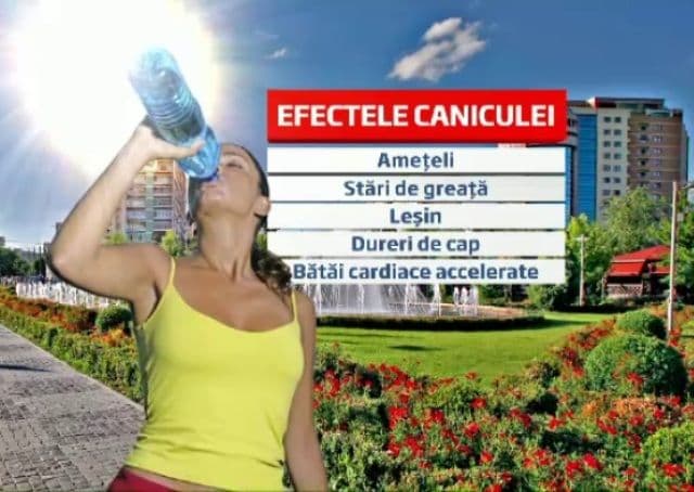 Recomandările Ministerului Sănătăţii pentru zilele caniculare
