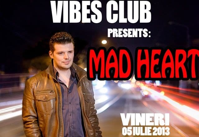 Vibes Club Dorohoi organizează vineri un mega concert! Invitat special MAD HEART!