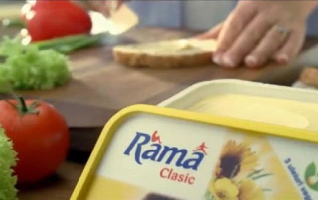 Spoturile publicitare pentru margarina Rama, interzise de la difuzare pe posturile TV