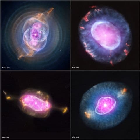 IMAGINI UIMITOARE: Moartea unei stele, suprinsă de Observatorul Chandra
