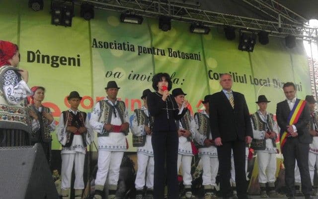 Doina Elena Federovici prezentă la Zilele comunei Dîngeni - FOTO