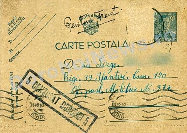 Gânduri de „acasă”, de la Dorohoi, pentru cel de pe front - FOTO
