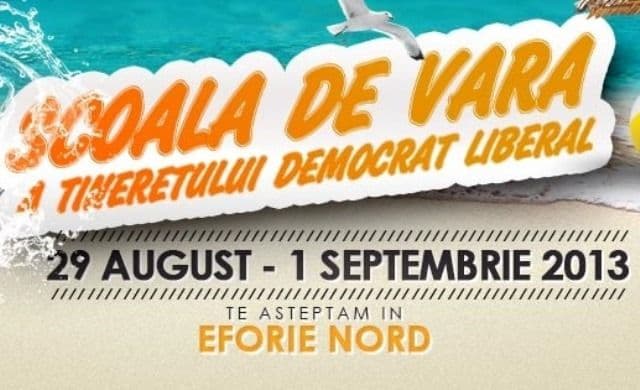 Școala de Vară a Tineretului Democrat Liberal va fi organizată la Eforie Nord
