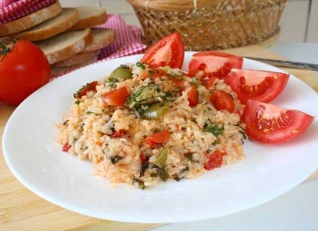 Pilaf cu legume