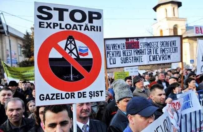 Protest astăzi la Dorohoi, în România şi Europa împotriva exploatării gazelor de şist şi pentru salvarea Roşiei Montane