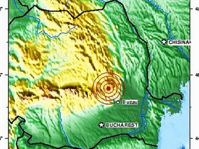 Cutremur de 5,5 grade în zona Vrancea, resimţit în toată ţara. Este cel mai intens seism din ultimii patru ani