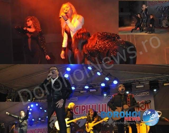 Xonia și VH2 au încântat publicul în cea de-a treia seară la Zilele Municipiului Dorohoi 2013 - FOTO