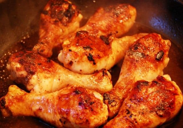 Ciocănele de pui marinate