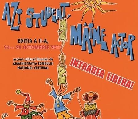 Teatrul „Vasilache” organizează a doua etapă a concursului „Azi student, mâine actor” 