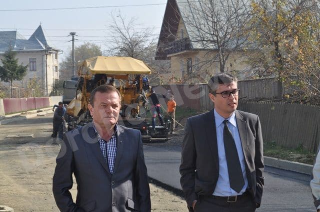 Șantierele din Dorohoi vizitate de deputatul Andrei Dolineaschi - FOTO