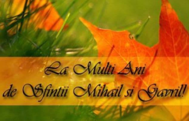 Urări care pot fi trimise prin SMS ! Mesaje de Sfinții Mihail şi Gavriil