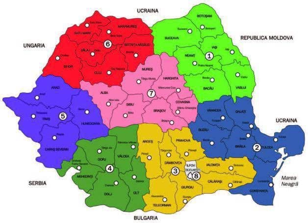E oficial: Se schimbă harta României !