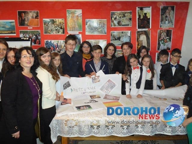 Școala „M. Kogălniceanu” Dorohoi: Drepturile copilului prezentate prin imagine, cântec și culoare – FOTO