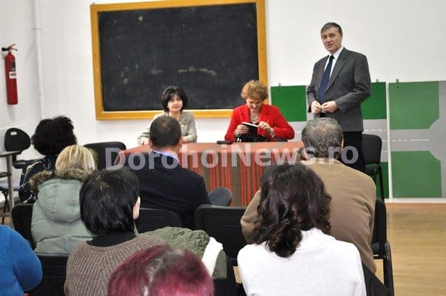 Ședință de lucru cu inspectorul general Mihaela Huncă și profesorii de la Liceul „Al. Vlahuță” Șendriceni