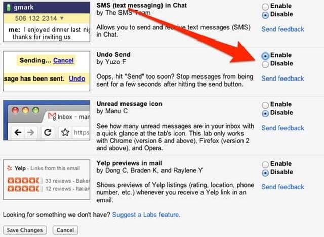 Butonul care te salvează atunci când trimiţi un e-mail greşit
