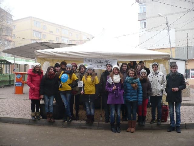 Patrula de reciclare la Liceul „Regina Maria” Dorohoi - FOTO