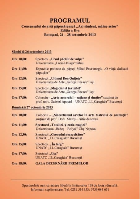 program concurss